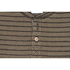 Ray Striped Henley, Thyme - Shirts - 3