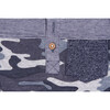 Channing Camouflage Henley Tee, True Navy - Tees - 3