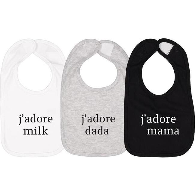 J'adore Bib Bundle, Multi - Bibs - 1