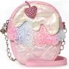 Puffer Cupcake Crossbody, Pink - Bags - 1 - thumbnail