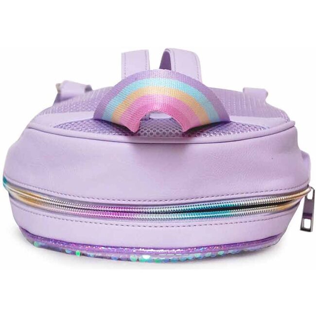 Miss Gwen Butterfly Crown Sequins Mini Backpack, Purple - Backpacks - 4