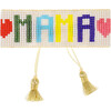 Women's MAMA Beaded Bracelet, Rainbow - Bracelets - 1 - thumbnail