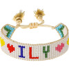 Kids Beaded Bracelet, ILY - Bracelets - 2