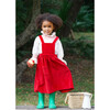 Alejandra Dress, Corduroy Brick - Dresses - 5