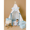 Tyler Play Tent, White/Denim - Play Tents - 6