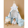 Tyler Play Tent, White/Denim - Play Tents - 7