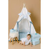 Tyler Play Tent, White/Denim - Play Tents - 10