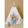 Eliza Ruffled Play Tent, White/Blush - Play Tents - 4