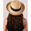 Women's Sconset, Medium Brim, Leghorn straw - Hats - 3
