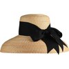 Women's Wauwinet, Large Brim, Leghorn Straw - Hats - 1 - thumbnail
