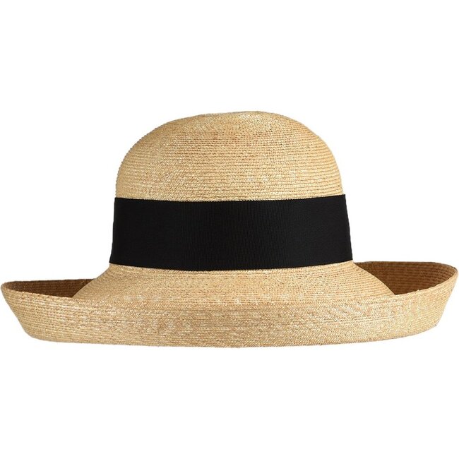 Women's Sconset, Large Brim, Leghorn straw - Hats - 1