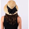 Women's Wauwinet, Small Brim, Leghorn Straw - Hats - 5 - thumbnail