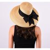 Women's Wauwinet, Large Brim, Leghorn Straw - Hats - 4