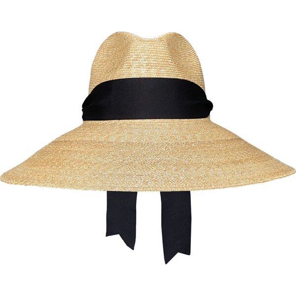 Women's Eel Point, Leghorn Straw Peter Beaton Hats Maisonette
