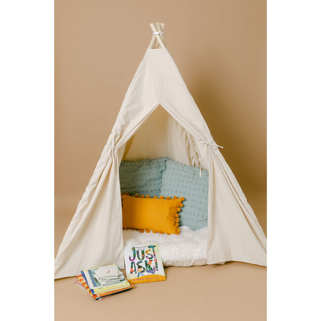 Andrew Play Tent, Natural - Play Tents - 4