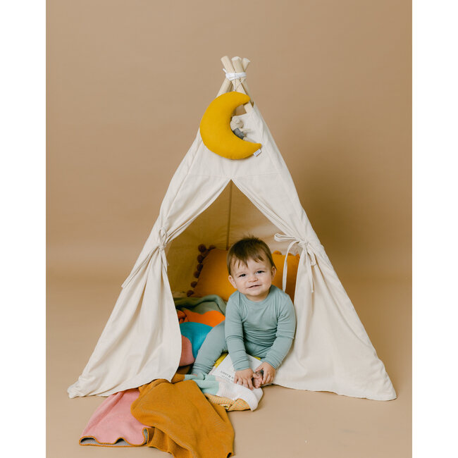 Andrew Itty Bitty Play Tent, Natural - Play Tents - 7