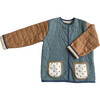 Winter Sprinkles Reversible Quilted Jacket, Multi - Jackets - 1 - thumbnail