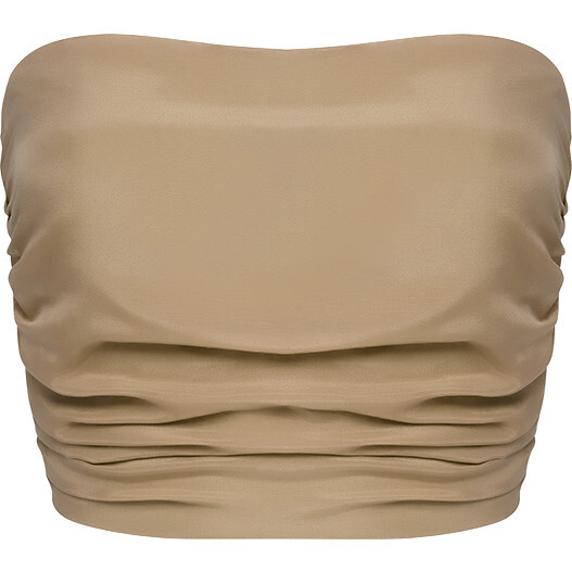 Women's Rae Top, Taupe - Blouses - 1