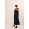 Women's Inca Dress, Deep Blue - Dresses - 2
