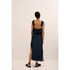 Women's Inca Dress, Deep Blue - Dresses - 3