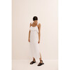 Women's Inca Dress, White - Dresses - 4