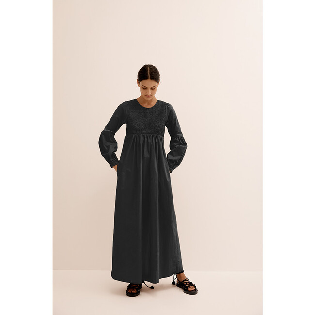 Women's Agnes Dress, Black - Dresses - 3