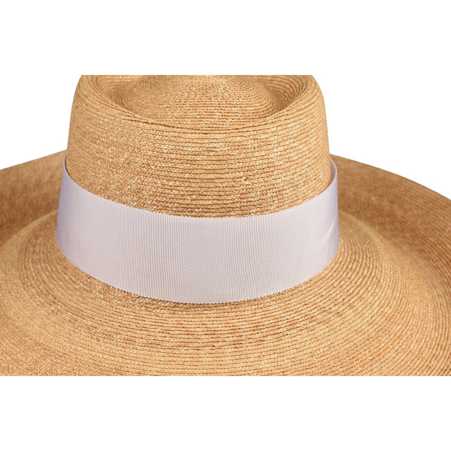 Women's Pre-cut Grosgrain Ribbon 2", White - Hats - 1