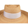 Women's Pre-cut Grosgrain Ribbon 2", White - Hats - 1 - thumbnail