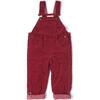 Corduroy Overalls, Robin Red - Overalls - 1 - thumbnail