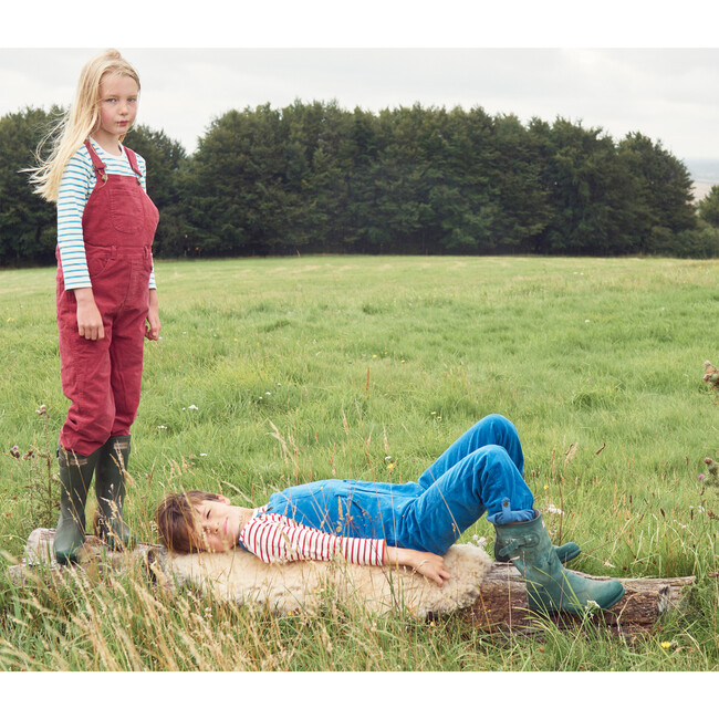 Corduroy Overalls, Robin Red - Overalls - 3