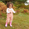 Corduroy Overalls, Pink - Overalls - 2