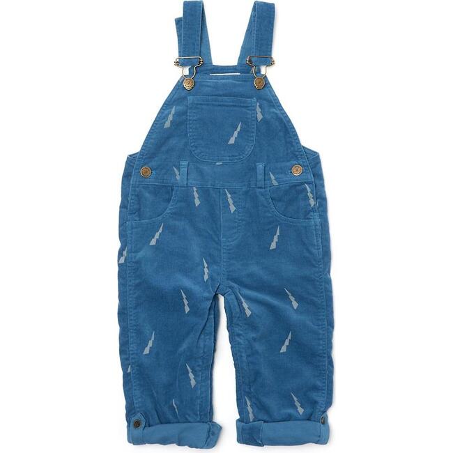 Lightning Dungarees, Nordic Blue - Overalls - 1 - zoom