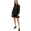 Women's Ella Dress Crepe, Black - Dresses - 1 - thumbnail