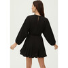 Women's Ella Dress Crepe, Black - Dresses - 3
