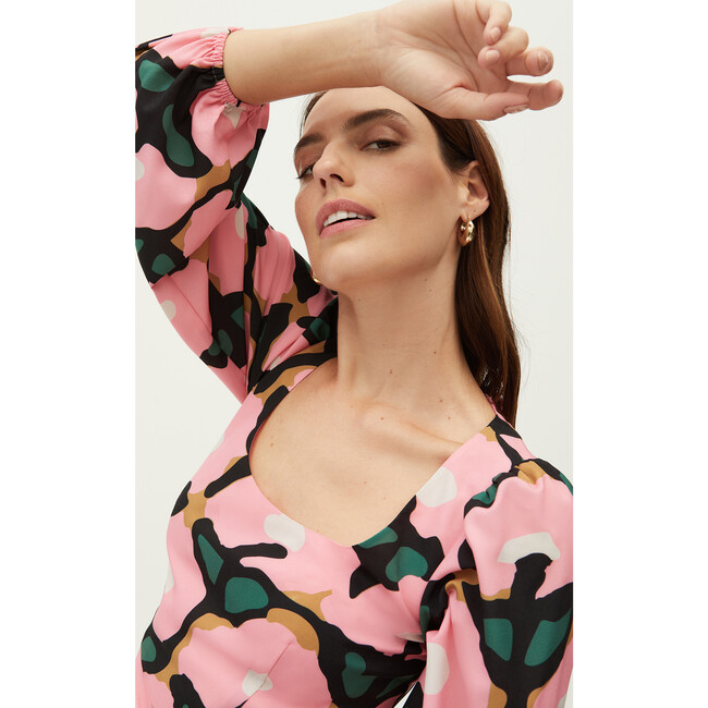 Women's Blair Dress Crepe, Rose Bloom - Dresses - 3
