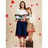 Petal Girls Skirt, Biscuit Brown - Skirts - 2