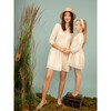 Brainy Girls Dress, Beige - Dresses - 2