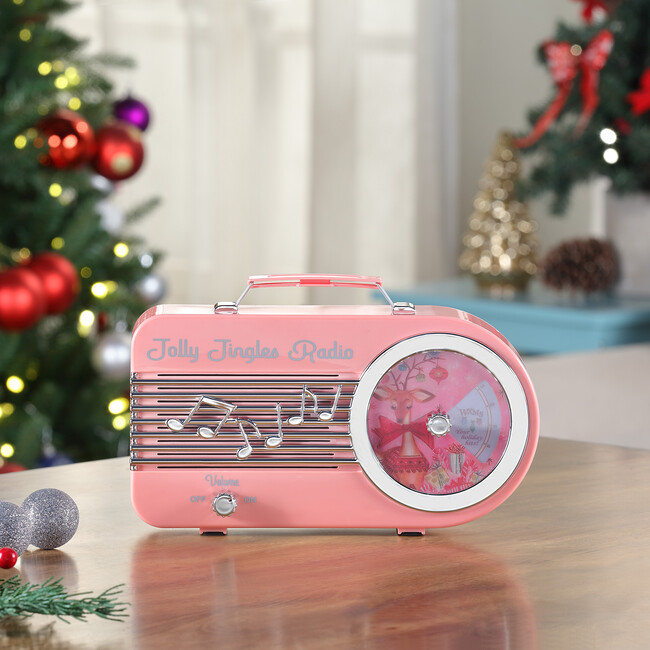 10.5" Jolly Jingles Radio, Pink
