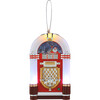 Miniature Vintage Jukebox Ornament, White - Ornaments - 1 - thumbnail