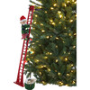 Plush Super Climbing Elf, Red - Accents - 2