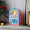10.5" Vintage Christmas Jukebox, Pink - Accents - 2 - thumbnail