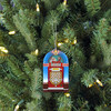 Miniature Vintage Jukebox Ornament, Blue - Ornaments - 2