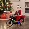 Motorcycling Santa, Light Skin Tone - Accents - 2