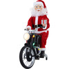 Motorcycling Santa, Light Skin Tone - Accents - 3