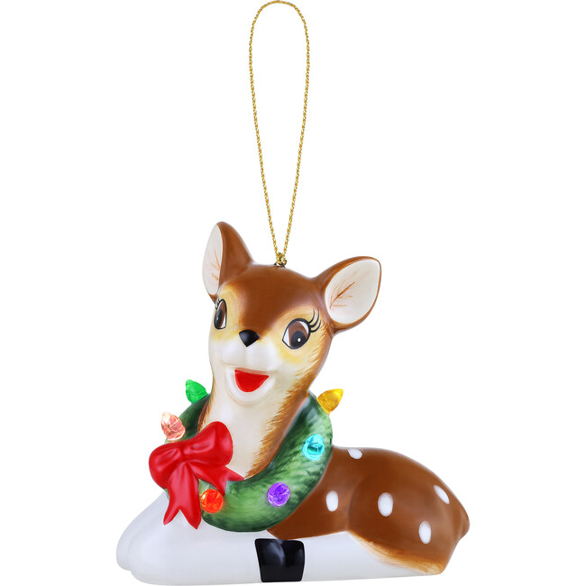 Mini Nostalgic Ceramic Figure, Reindeer