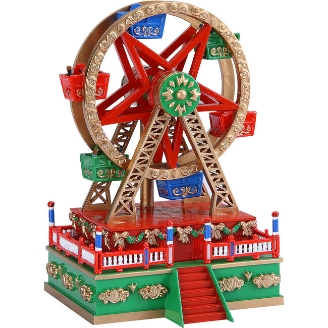 Mini Carnival Music Box, Ferris Wheel - Accents - 2