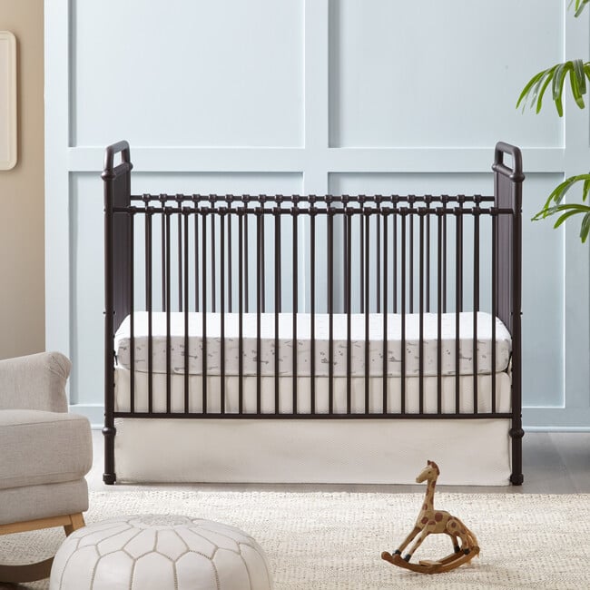 Abigail 3-in-1 Convertible Crib, Vintage Iron - Cribs - 9