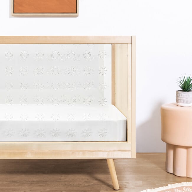 Nifty Clear 3-in-1 Crib, Natural Birch - Cribs - 7