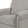 Linden Electronic Recliner and Swivel Glider, Performance Grey Eco-Weave - Nursery Chairs - 8