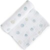 Luna Swaddle, Blue - Swaddles - 1 - thumbnail